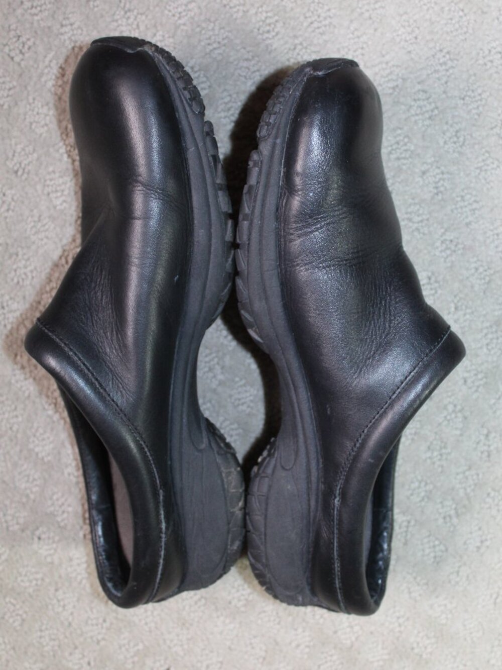 Merrell Encore Size 11 Black Leather Mule Loafers - Picture 3 of 6
